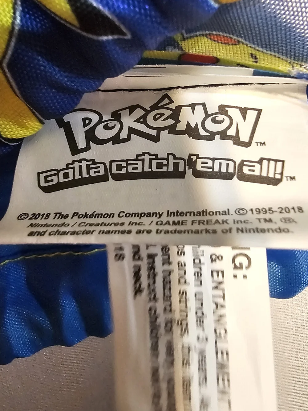 Pokemon lightweight drawstring